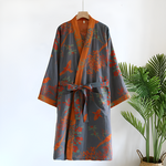 Lightweight Cotton Bathrobe – Soft, Breathable, and Quick-Drying for Everyday Wear