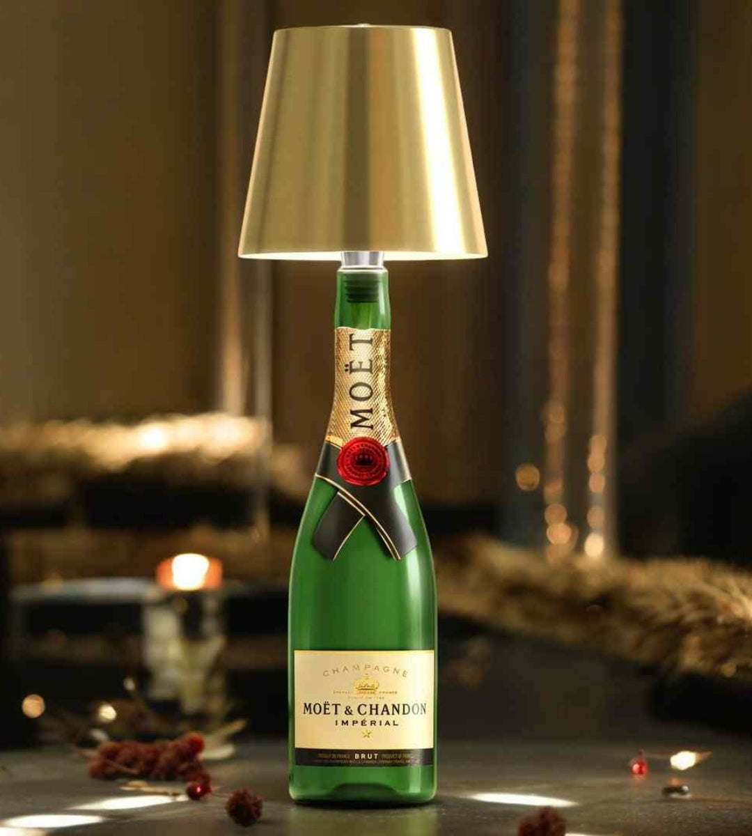 Elegant Bottle Lamp | Stylish Lighting for Your Home