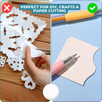 Präzisionsschneider mit drehbarer Klinge – 6er Set