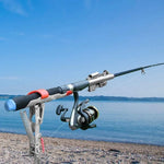 Fischrutenhalter mit Bissensor für Strand und Ufer