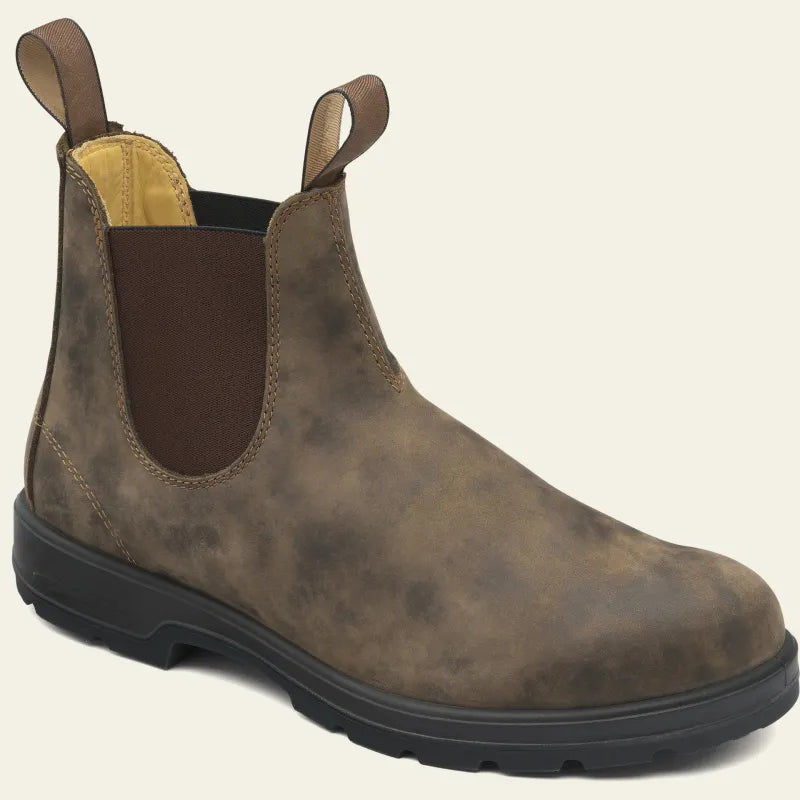 Wasserfeste Stiefel im Chelsea-Stil | Praktisches Design | Schwarz