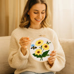 Calming Embroidery Kit for a Creative Break