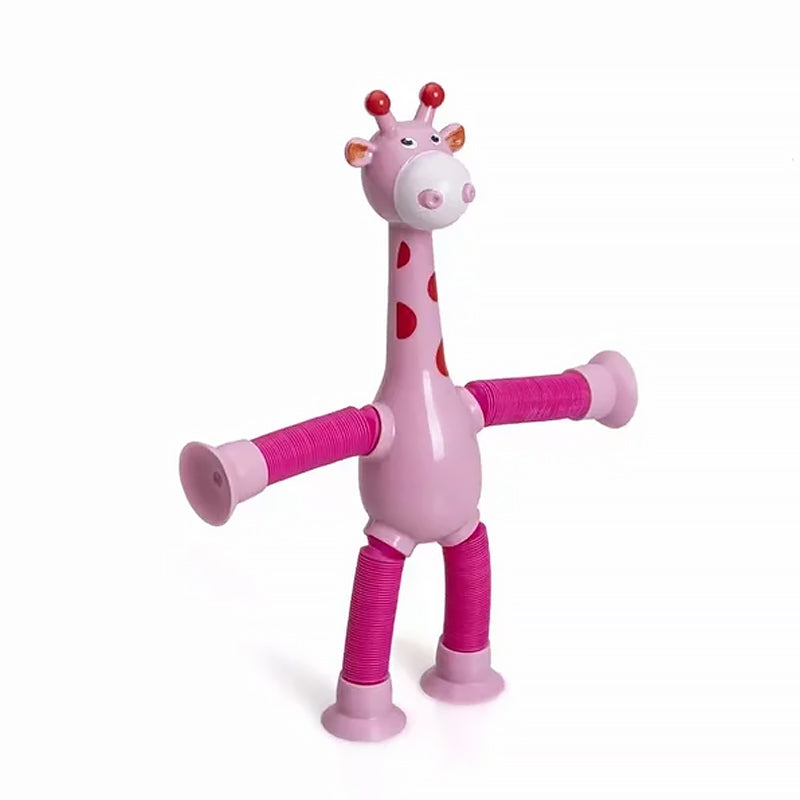 FlexiGiraffe | Das bunte Spielzeug mit Saugnapf für kreative Kinder