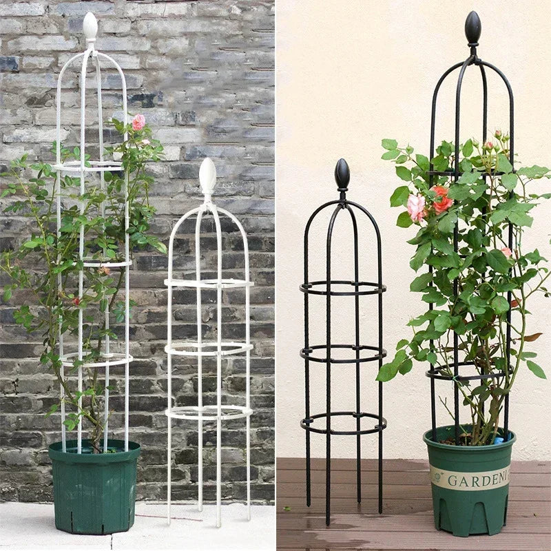 Sturdy Climbing Aid for Plants | Flexible Fiberglass Trellis