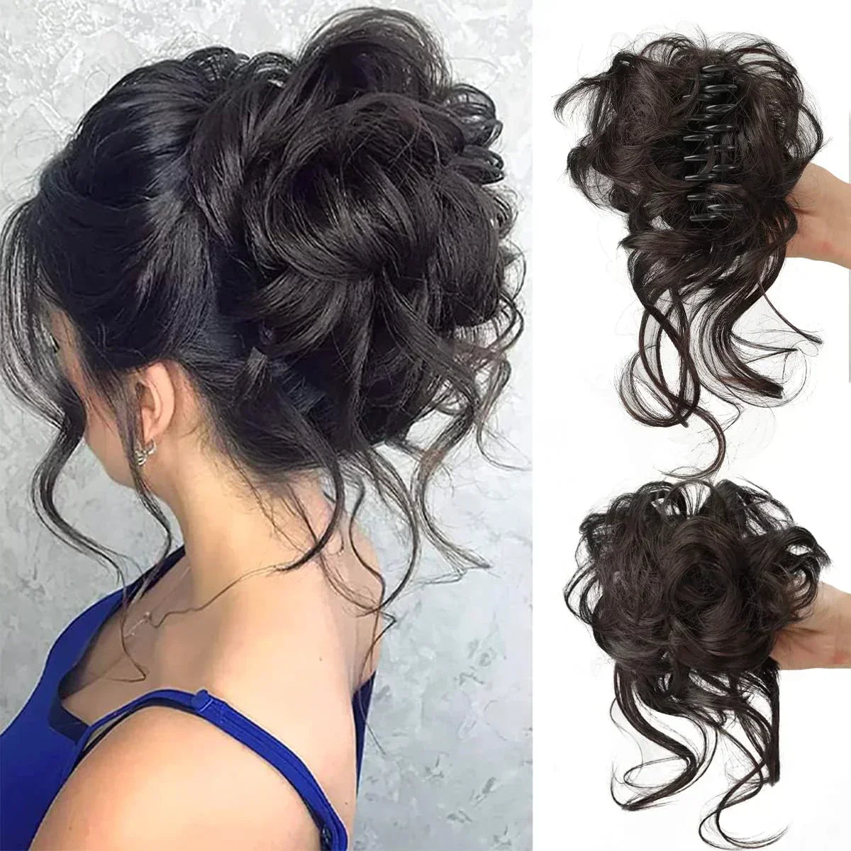 Elegante Haarknoten | Clip-in Haarteil für Volumen und Natürlichkeit