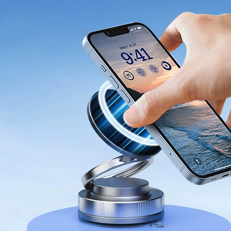 Flexibler 360° Handyhalter mit Vakuum-Magnet | FlexiGrip