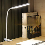 FlexiBright LED-Klemmleuchte | 3 Lichtmodi & 10 Helligkeitsstufen | USB-betrieben | Flexibler Arm | Augenschonend & Dimmbarkeit