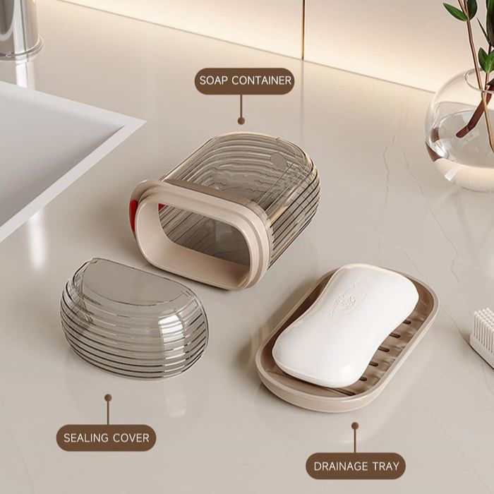 SoapSafe – Your soap stays dry and clean on the go