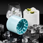 Praktische Silikon-Eiswürfelschale – Perfekte Eiswürfel im Handumdrehen