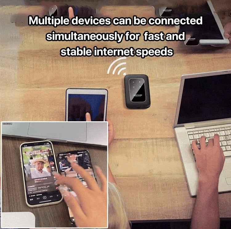 Tragbarer 5G Router – Schnelles und zuverlässiges Internet unterwegs