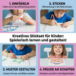 Stickset für Kinder – Kreatives Basteln und Gestalten