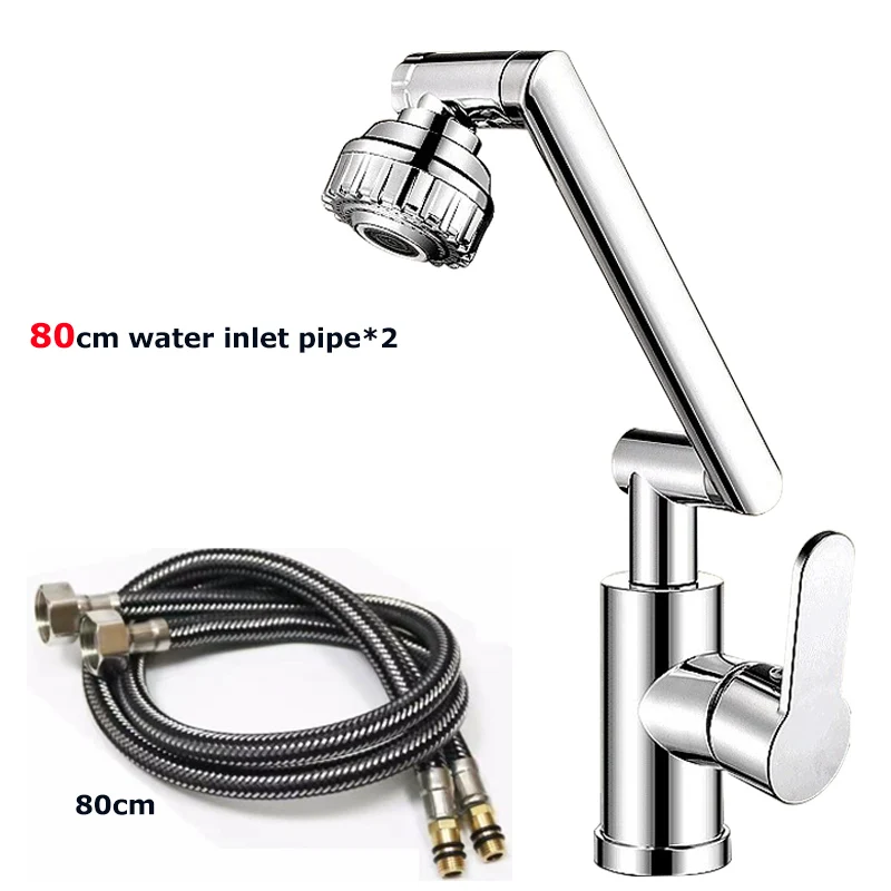 FlexiFlow 360° Universeller Wasserhahn für Waschbecken