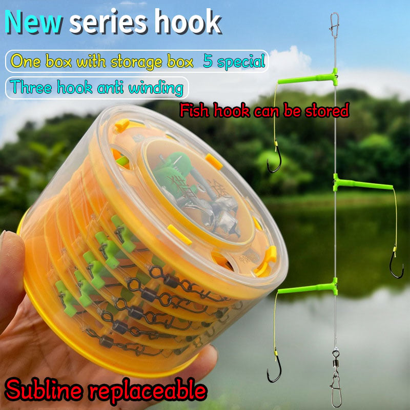 Catching Joy – Organized Fishing Hooks for Relaxed Angling