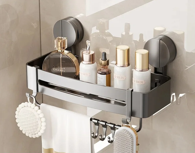 SmartFix – Elegantes Duschregal mit Saugnäpfen ohne Bohren