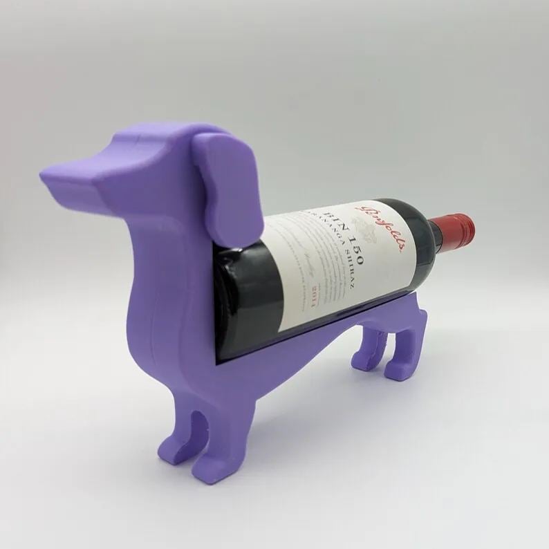 Charming Dachshund Wine Bottle Holder for Wine Lovers