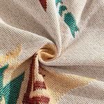 Stylish reversible blanket for a modern living ambience