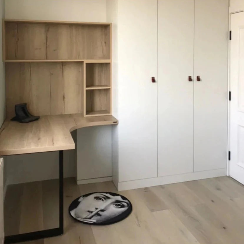 Eleganter runder Teppich für jeden Raum