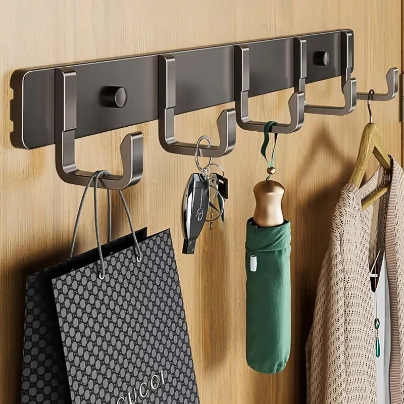 Elegant aluminum wall and door hooks for every room