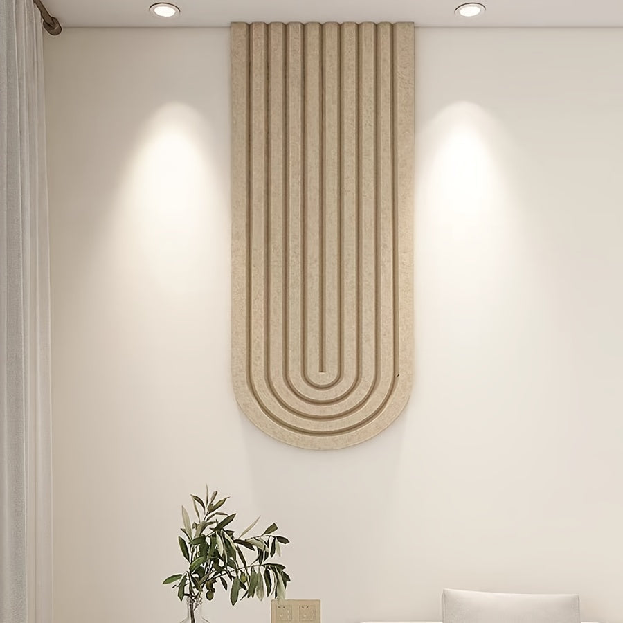 Modern Felt Pin Board in Arch Style – Large, Self-Adhesive, and Elegant