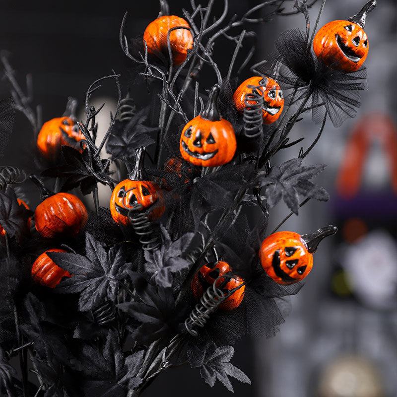 Schwarzer Kürzweig – Gruselige Halloween-Dekoration