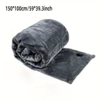 12V Heizbare Auto-Decke - Weiche Fleece-Decke mit Überhitzungsschutz für Auto und Camping
