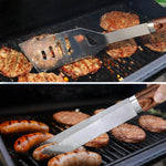 Edelstahl Grillzubehör Set – Perfektion für Grillmeister
