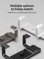 Elegant aluminum wall and door hooks for every room