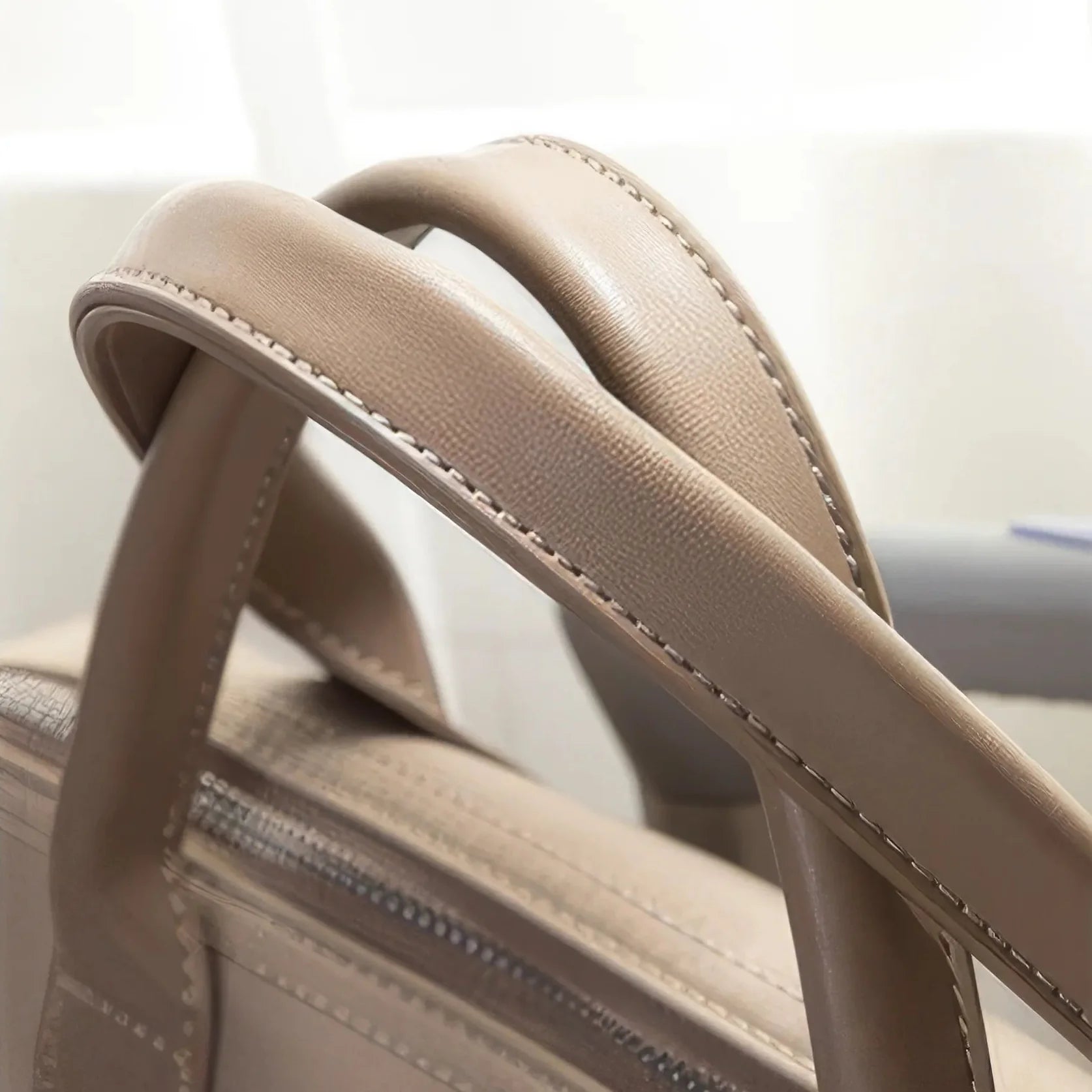 Elegant diaper bag with sophisticated storage space