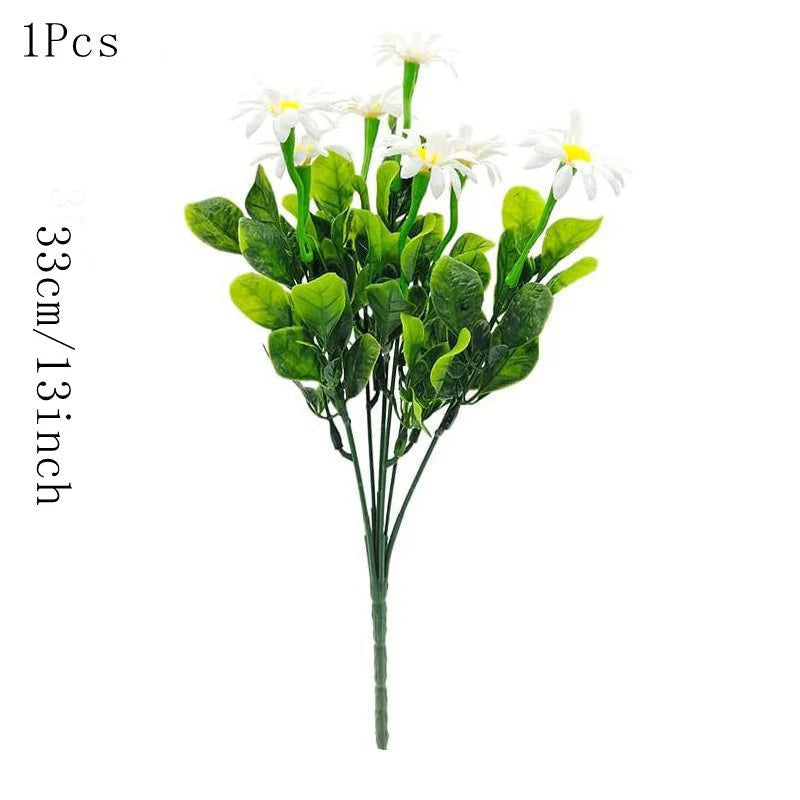Lifelike Artificial Flowers for Your Home | 33 cm | Easy Care and UV-Resistant