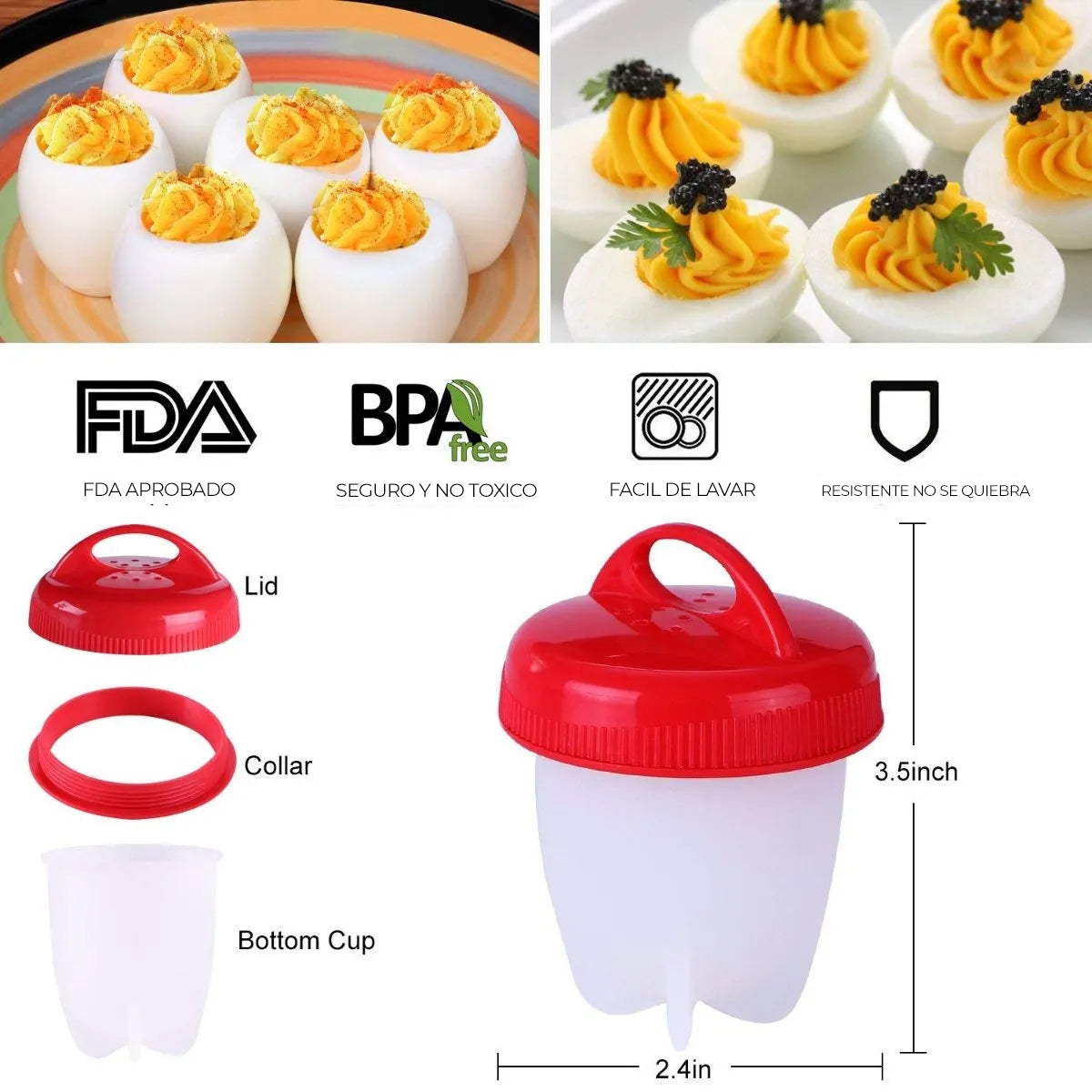 EggMagic - Perfect shell-free eggs in minutes!