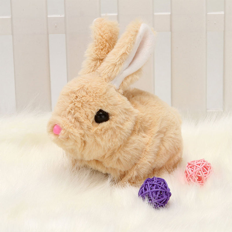 Interaktives Spielzeug Hase – Elektronisches Kaninchen mit Lauf- und Sprachfunktion
