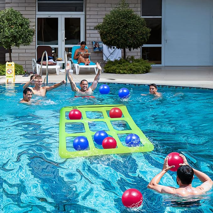 Aufblasbares Tic Tac Toe Spiel für den Pool