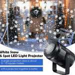 Snowflake Magic LED Projector | USB & Weatherproof