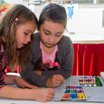 Bunte Holzbausteine für kreatives Spielen
