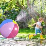 Wasserball für erfrischenden Spaß an heißen Sommertagen