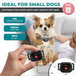 Soundless Anti-Bark System for Small Dogs | With Gentle Vibrations | IP87 Waterproof | Adjustable Design for Stress-Free Training