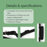 FidoFinder Mini – Intelligenter Bluetooth-Halsbandtracker für Haustiere
