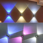 NaturaLuxe LED-Wandlampe | Elegantes Design aus Nussbaum | 6W | Wandmontage