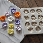 Floral Magic Silicone Mold | Mini Roses and Sunflowers for Creative Baking Ideas