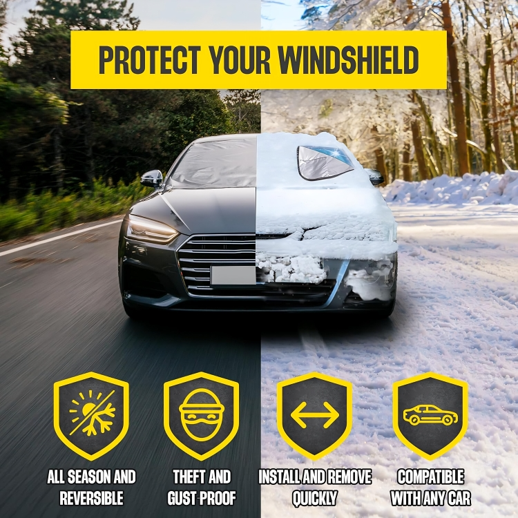 FrostShield - Winterproof Windshield Cover for Your Car