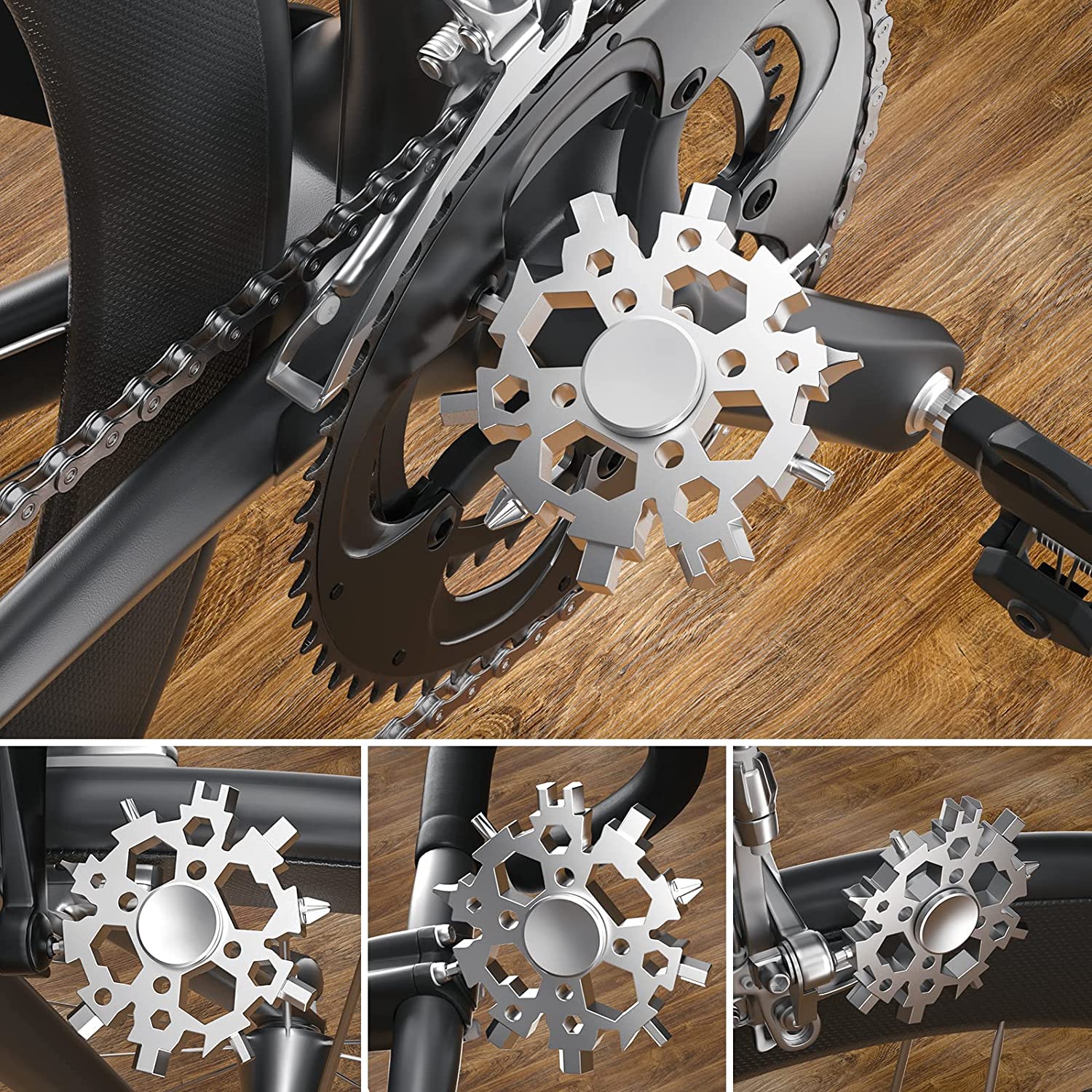 22-in-1 Multifunktionswerkzeug mit Fidget Spinner | FlexiTool