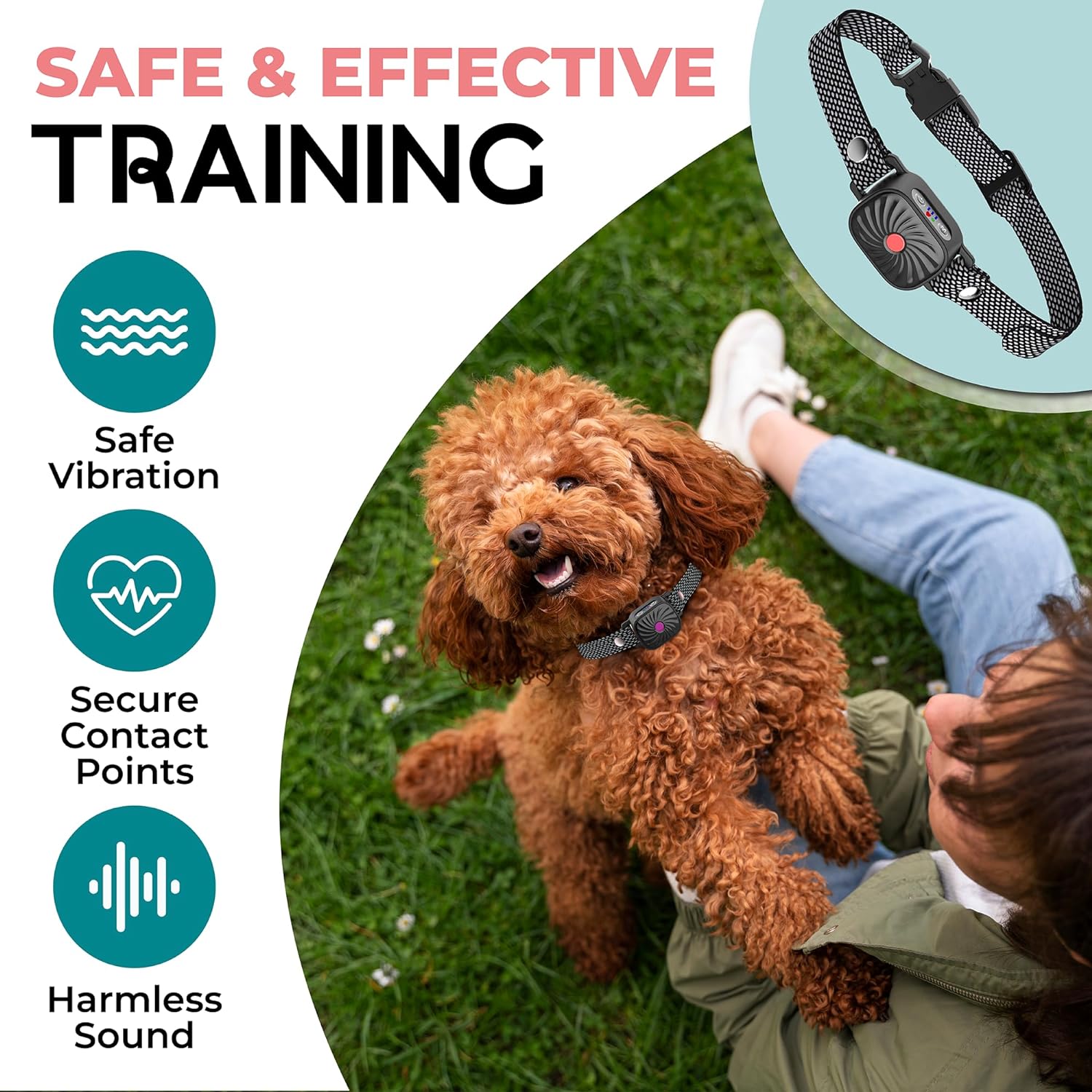 Smart Bark Control for Small Dogs