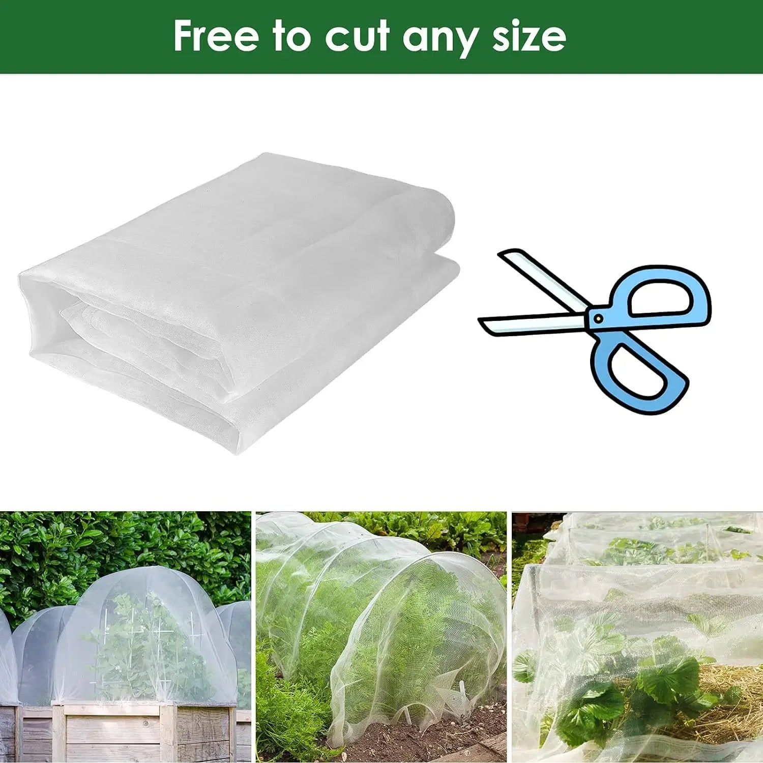 Secure Plant Protection Net for High Yields | 60 Mesh