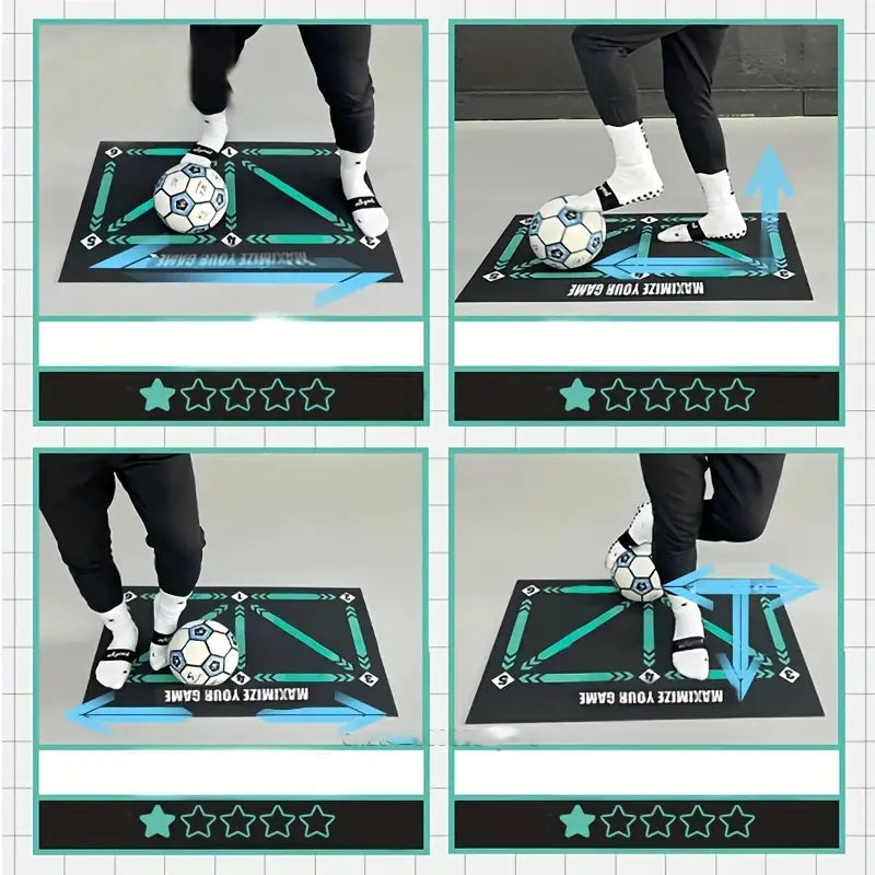 Fußball Trainingsmatte mit Online-Videos für Kinder