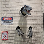 DinoBurst | Wanddekoration mit Velociraptor-Effekt
