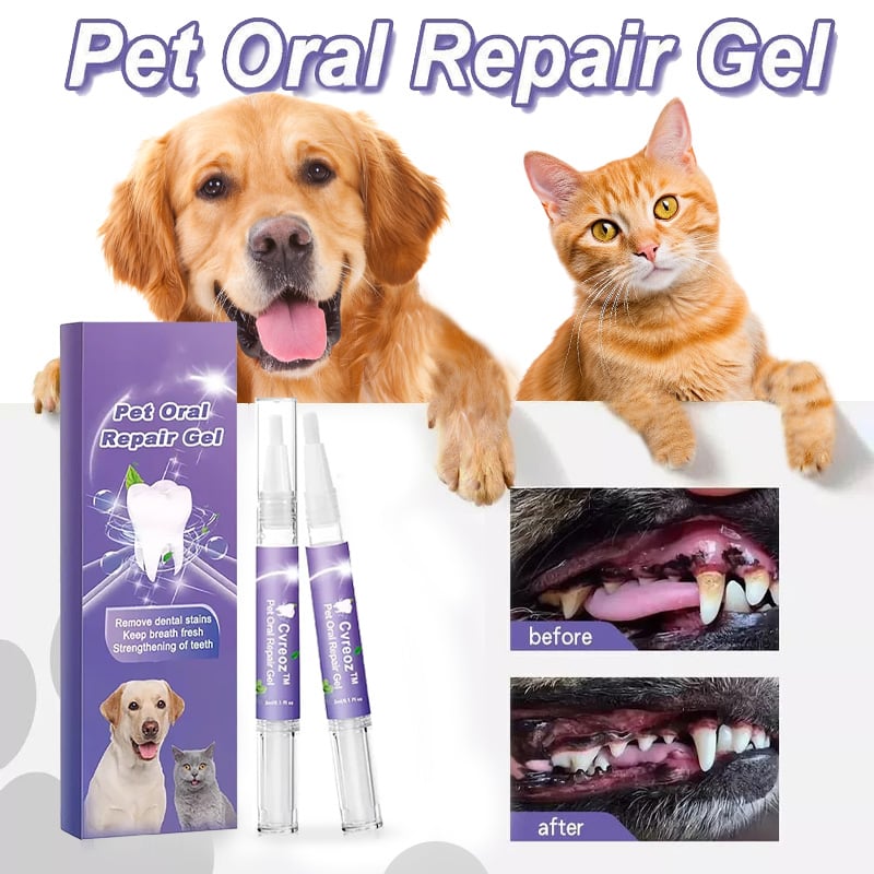 Zahnpflegegel für Hunde und Katzen – Natürliche Mundhygiene