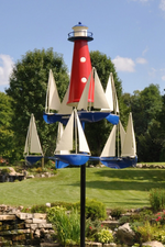 Luftige Kunst: Windspiel für Garten und Terrasse