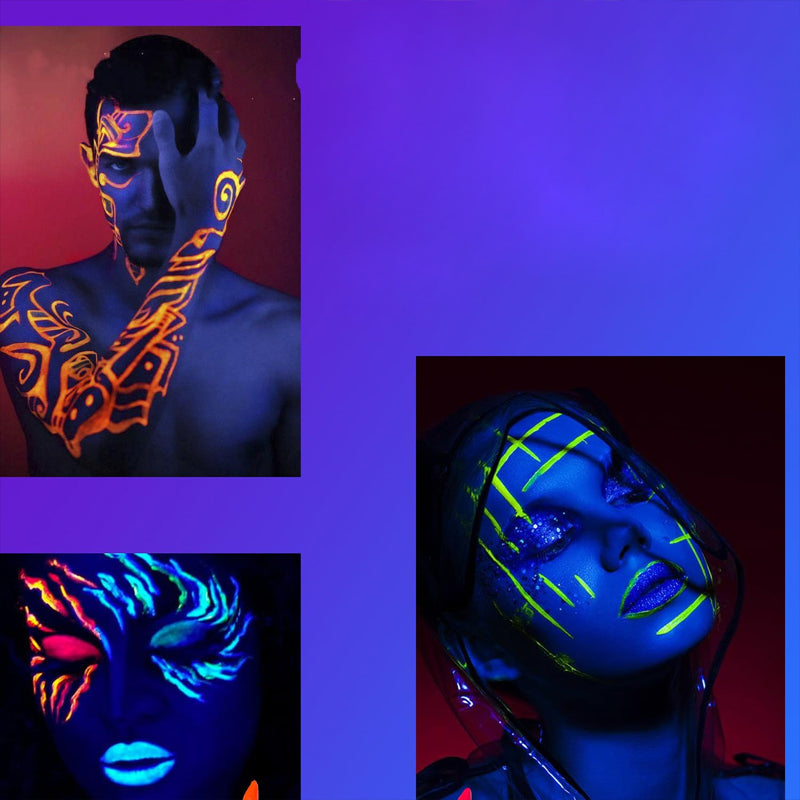 NeonGlow – Radiant Face Paint for Unforgettable Moments