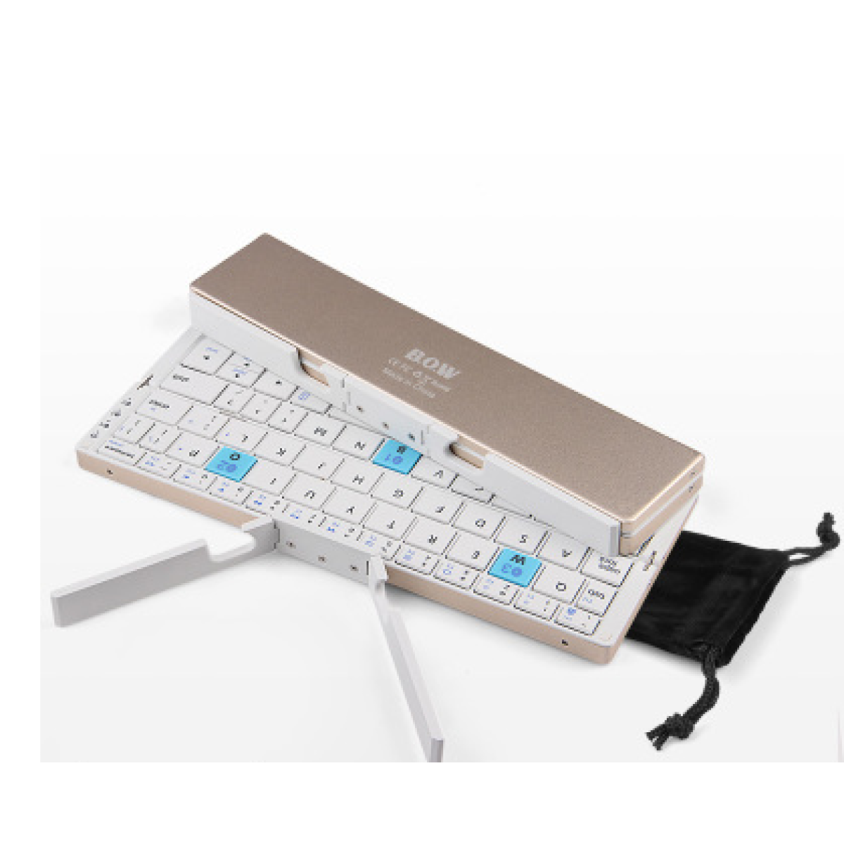 Fast Typing On The Go – Compact Foldable Bluetooth Keyboard