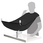 Practical shaving towel with strong suction cup attachment